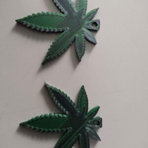 Aretes Cannábico